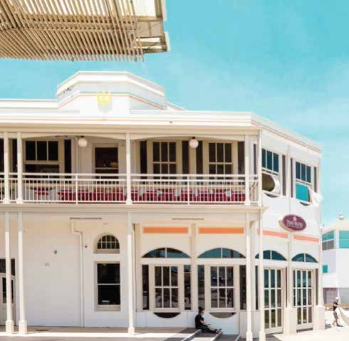 The Seamore's building on the Henley Beach esplanade